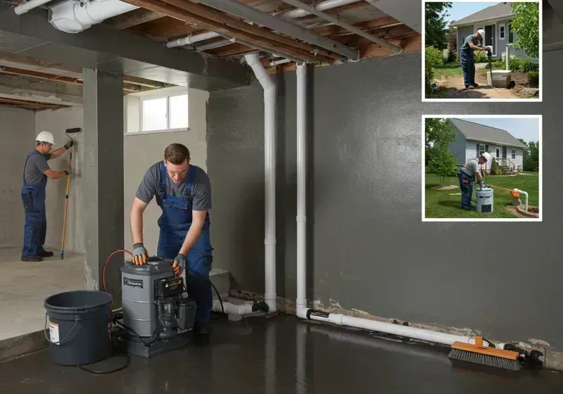 Basement Waterproofing and Flood Prevention process in Germantown, TN